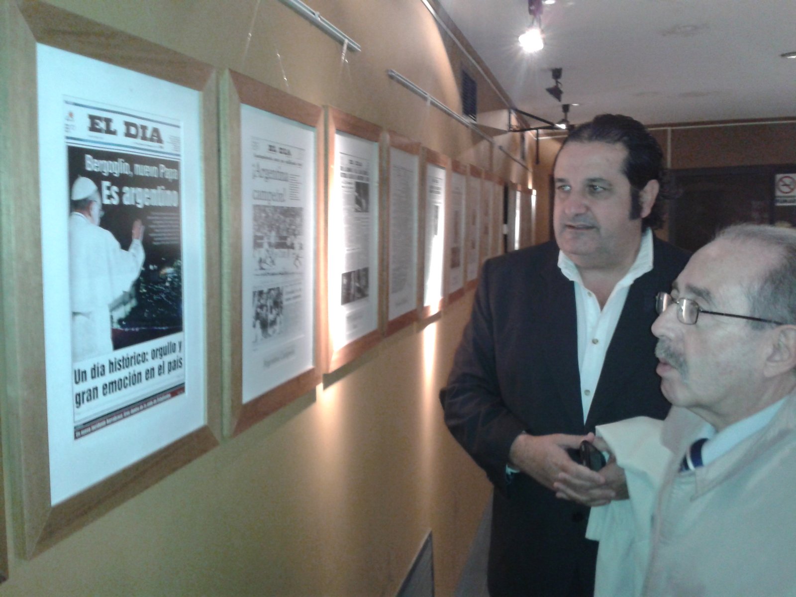 SE EXPONEN EN NUESTRO SALÓN DE ACTOS TAPAS HISTÓRICAS DE “EL DÍA”