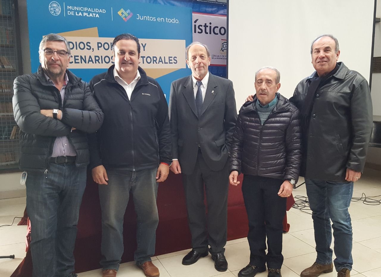 Recibimos la visita del presidente de la Federacion de las instituciones culturales y deportivas de La Plata