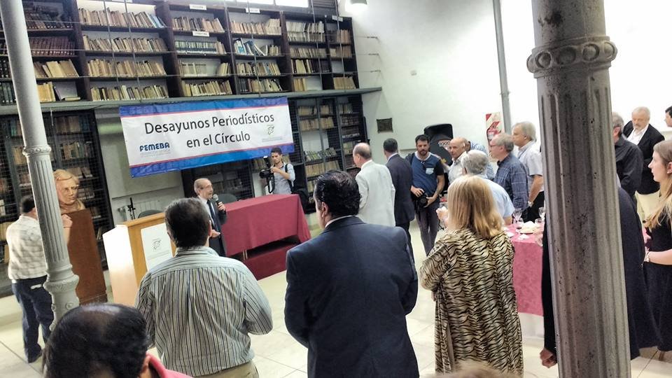 BRINDIS DE FIN DE AÑO EN EL CIRCULO DE PERIODISTAS