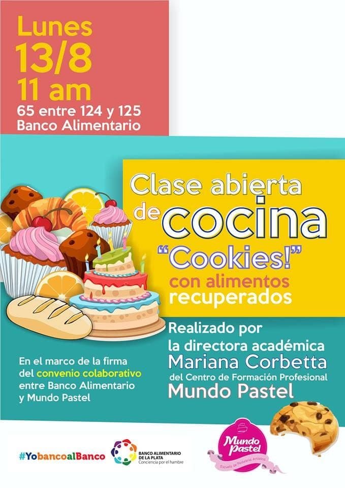 Los invitamos a una clase abierta de cocina