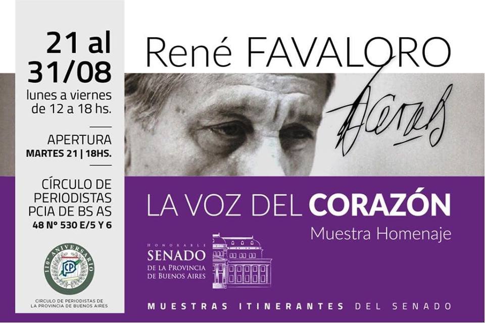 Muestra del Dr. René Favaloro en el Círculo de Periodistas