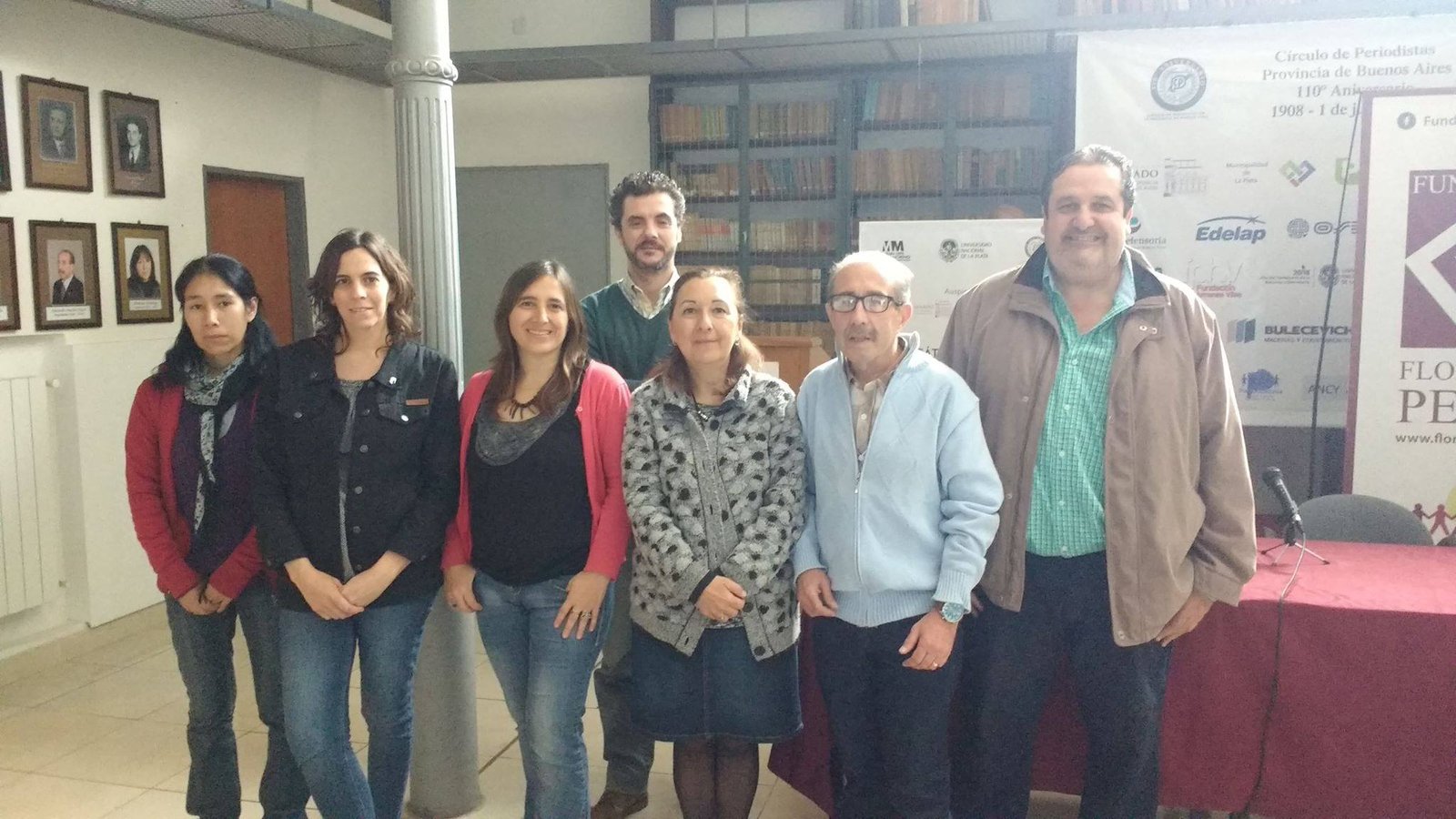 Integrantes del archivo de la Provincia de Buenos Aires visitaron nuestra Biblioteca