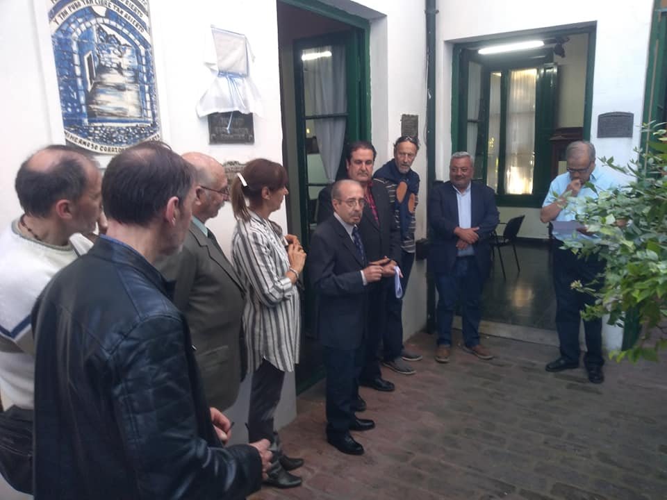 Almafuerte fue declarado presidente honorario post mortem del Círculo de Periodistas