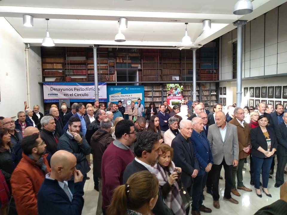 El Círculo de Periodistas de la Provincia de Buenos Aires tuvo su brindis por los 111 años y con motivo del día del Periodista.