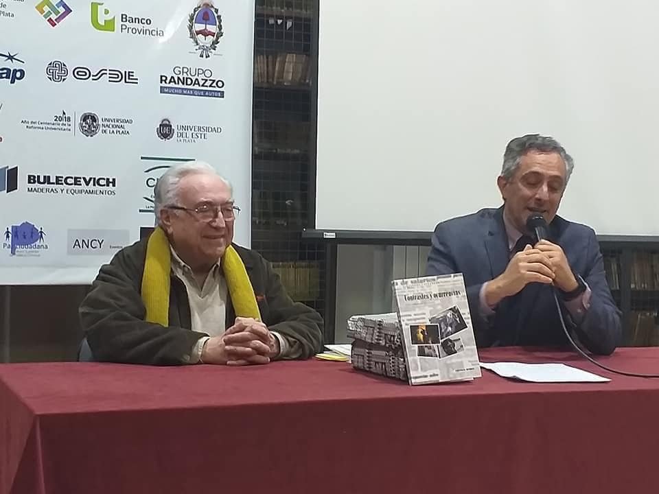 En el Círculo de Periodistas de la Provincia de Buenos Aires se llevó a cabo la presentación del libro “Contrastes y Ocurrencias” del periodista