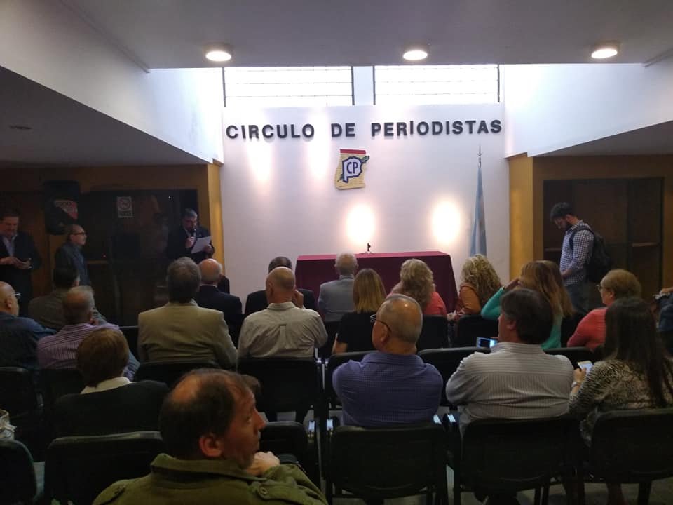 Reinauguración del Salón de Actos en el Círculo de Periodistas de la Provincia de Buenos Aires