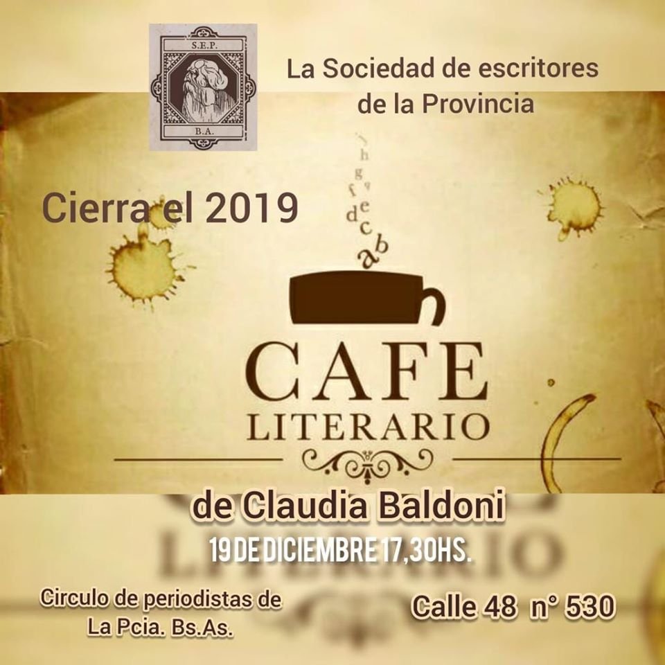 CAFÉ LITERARIO Y ENTREGA DE PREMIOS