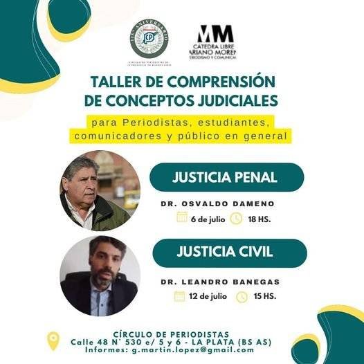 Continúan las Jornadas de lenguaje judicial en el Círculo de Periodistas